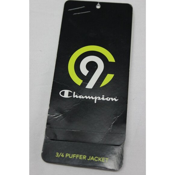 Champion women's hooded full zip winter‎ 3/4 puffer jacket XXL - Picture 13 of 16